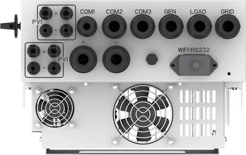 Інвертор гибридний Deye SUN-8K-SG05LP1-EU-AM2-P (8 кВт, 1 фаза, 2 МРРТ) SUN-8K-SG05LP1-EU-AM2-P фото