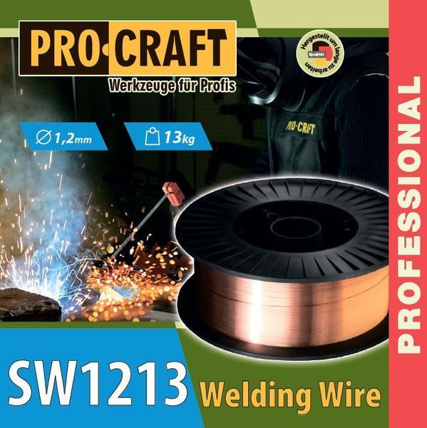 Сварочная проволока Procraft SW1213 1,2 мм 13 кг 901213 фото