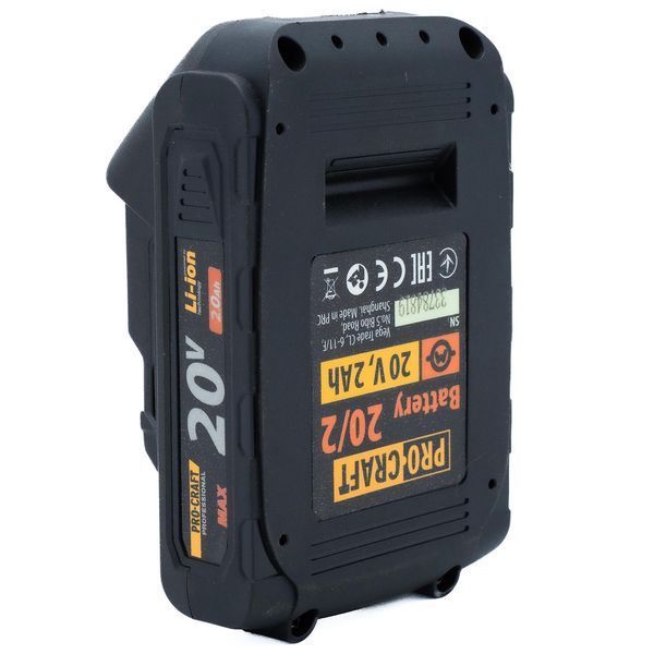 Акумуляторна батарея Procraft Battery20/2 (20В, 2Аг) 030214 фото
