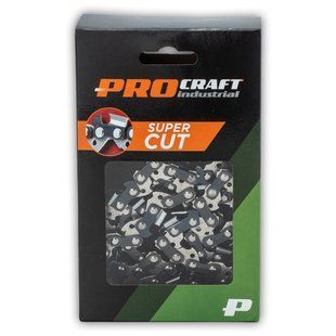 Ланцюг до ланцюгової пилці Procraft, 59 зв. крок 3/8 "Lp, ширина 0,050", коло 300059 фото