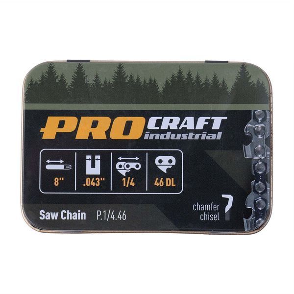 Цепь для цепной пилы Procraft industrial P.1/4.46 Universal 1/4" шаг 46 зв. P14460 фото Цепь для цепной пилы Procraft industrial P.1/4.46 Universal 1/4" шаг 46 зв. P14460 фото