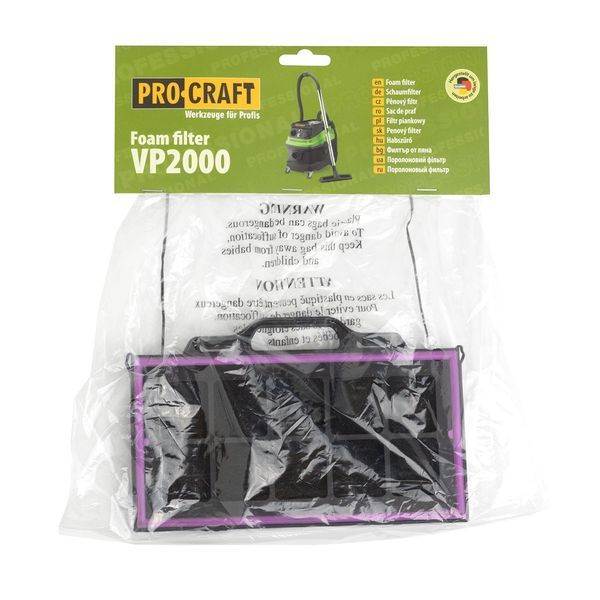 Фильтр поролоновый Procraft VP2000 020014 фото