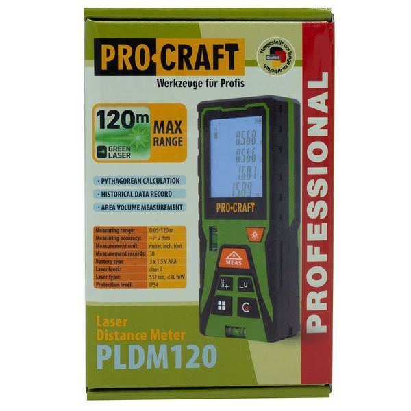 Лазерный дальномер Procraft PLDM120 000120 фото