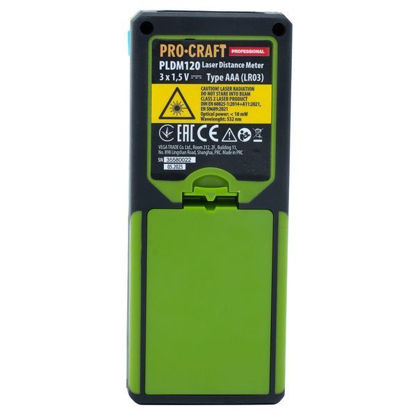 Лазерный дальномер Procraft PLDM120 000120 фото