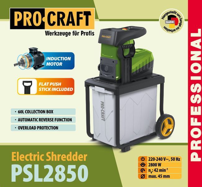 Измельчитель веток Procraft PSL2850 902850 фото