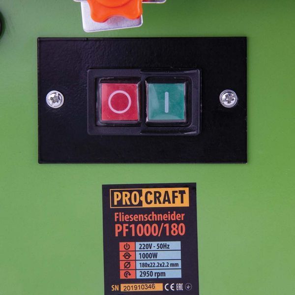 Плиткорез Procraft PF1000/180 010007 фото